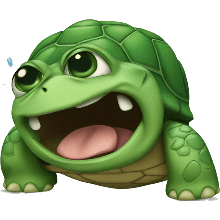 turtle crying emoji