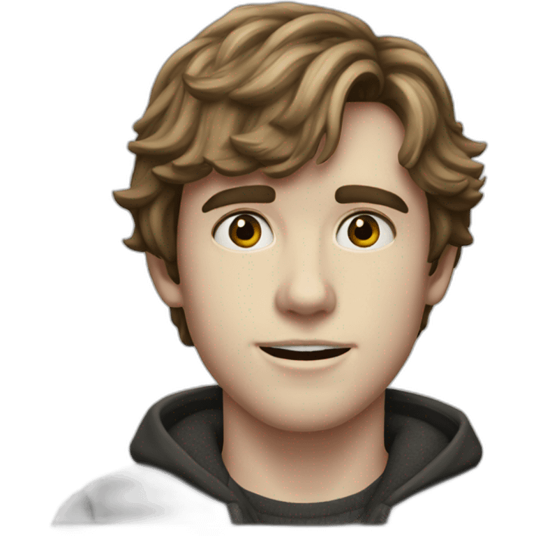 Freddie Highmore Realistic emoji