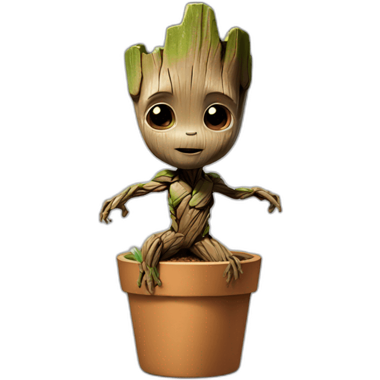 Baby groot emoji