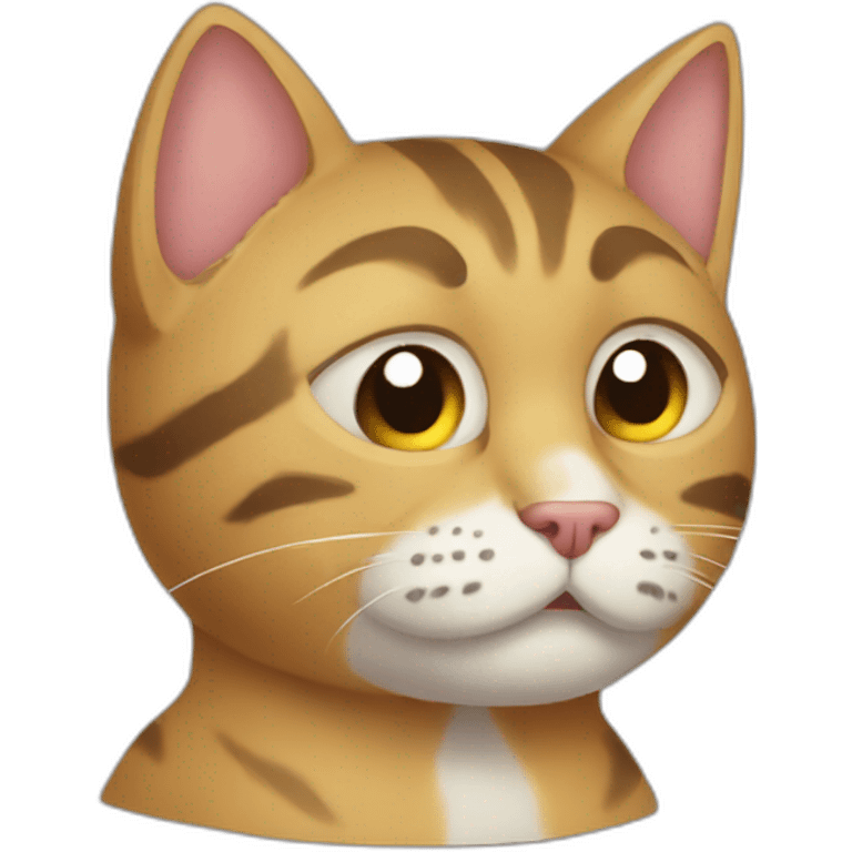 Gato llorando  emoji