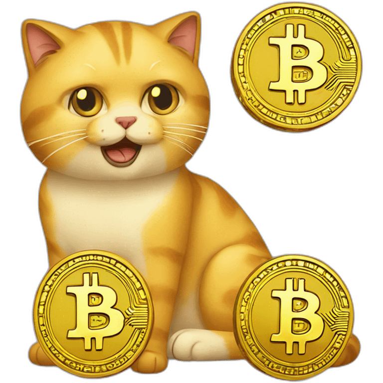 bitcoin-eating-yellowcat emoji