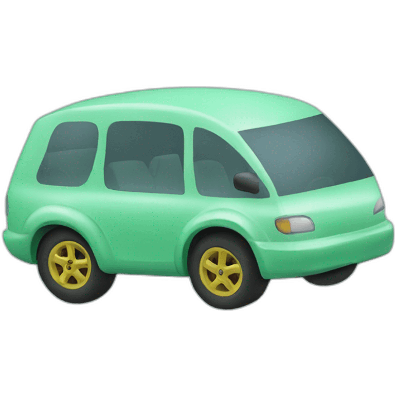 Mobile mint car care emoji