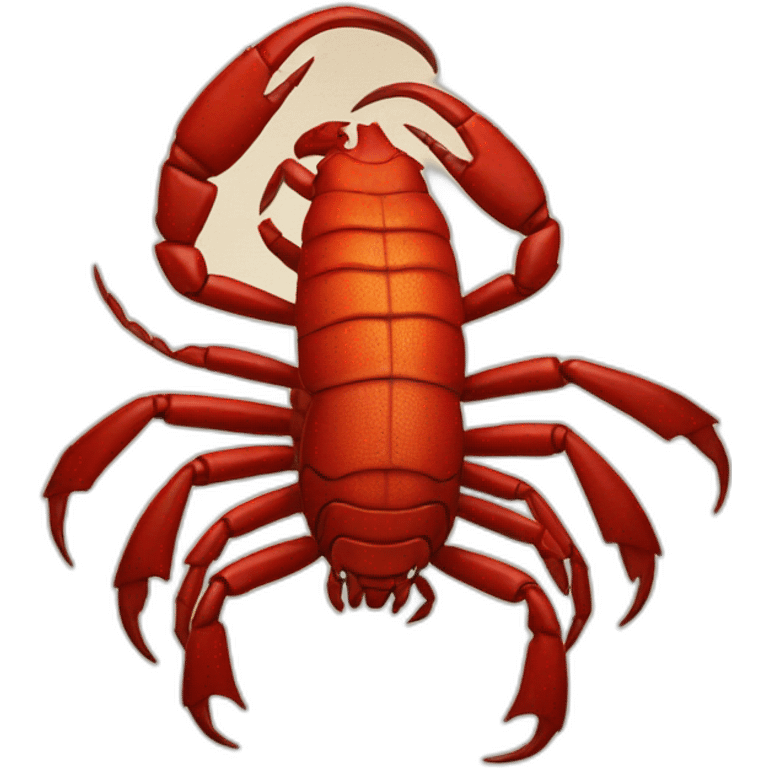 red scorpion emoji