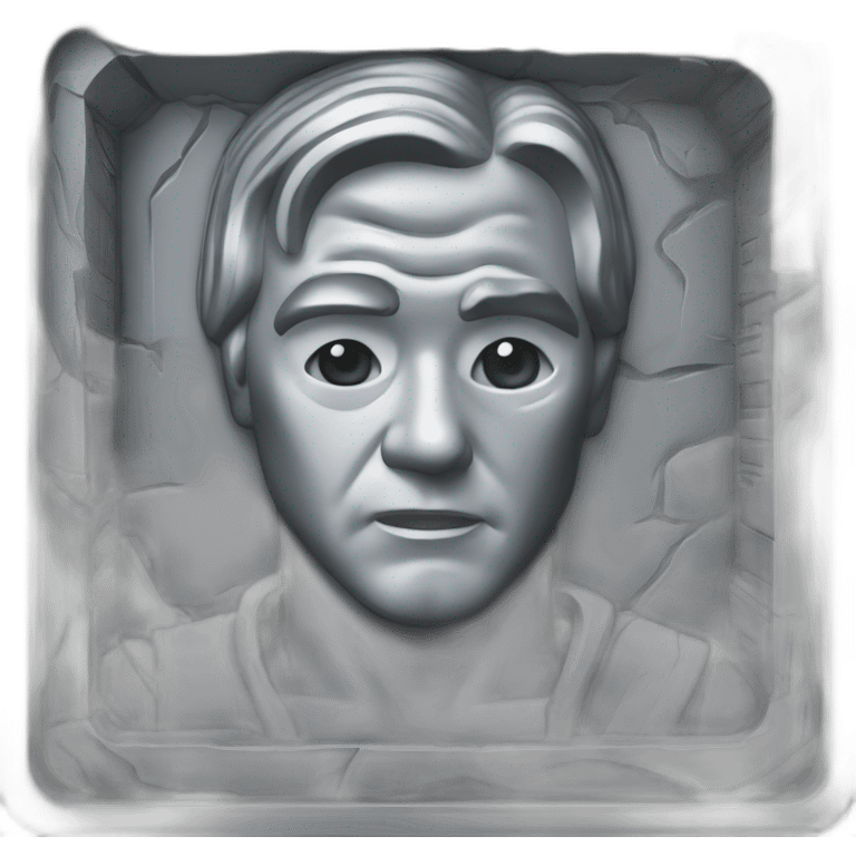 Han Solo in carbonite emoji