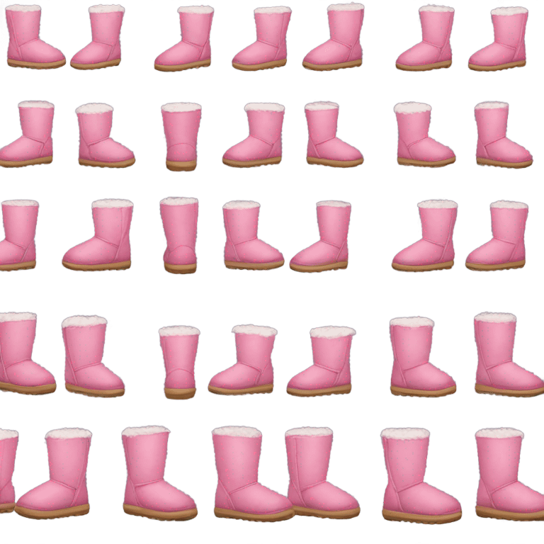 pinks uggs emoji