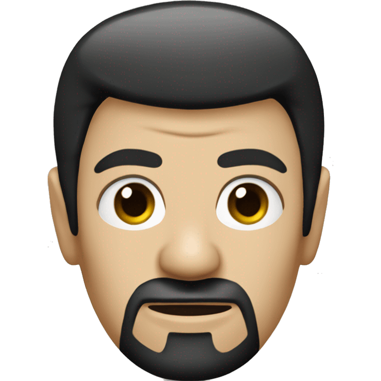 star trek spock with a goatee  emoji