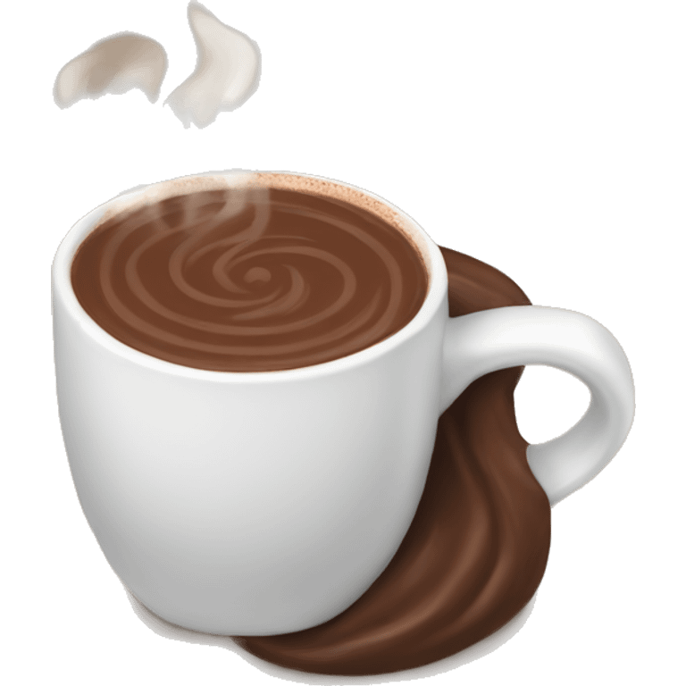 Hot chocolate emoji