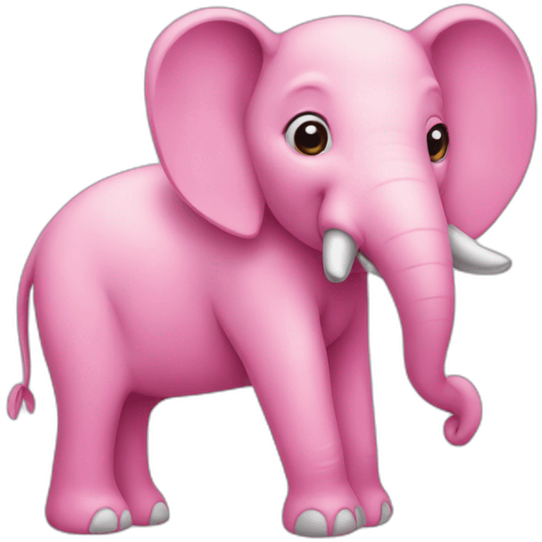 pink elephant emoji