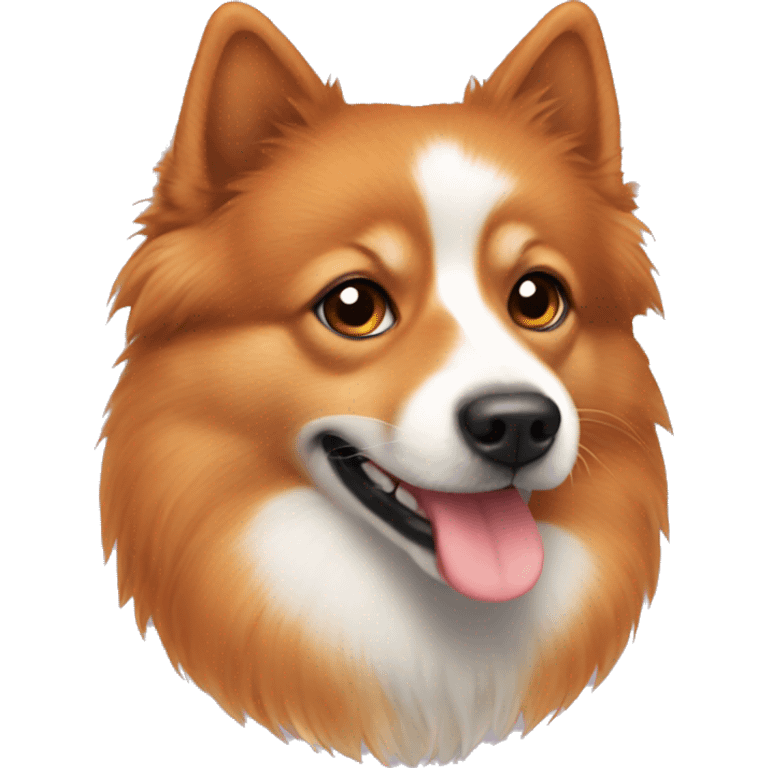 red spitz emoji