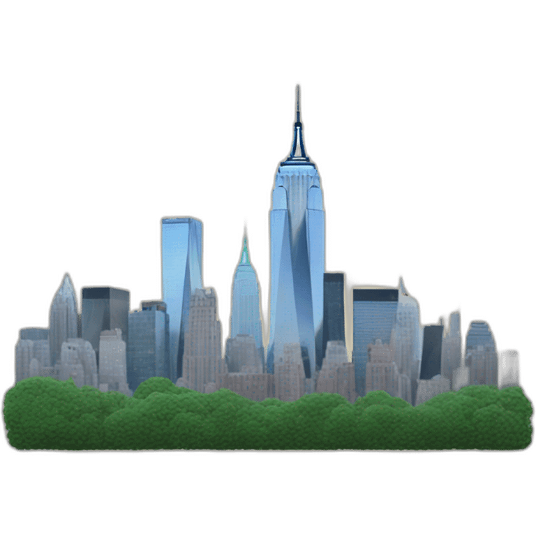 New York City skyline emoji