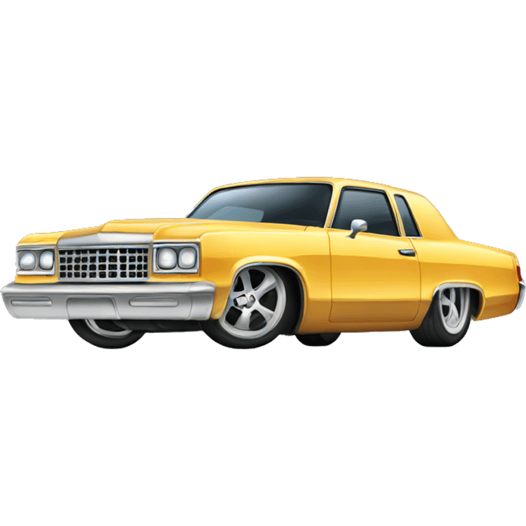 Low rider car  emoji