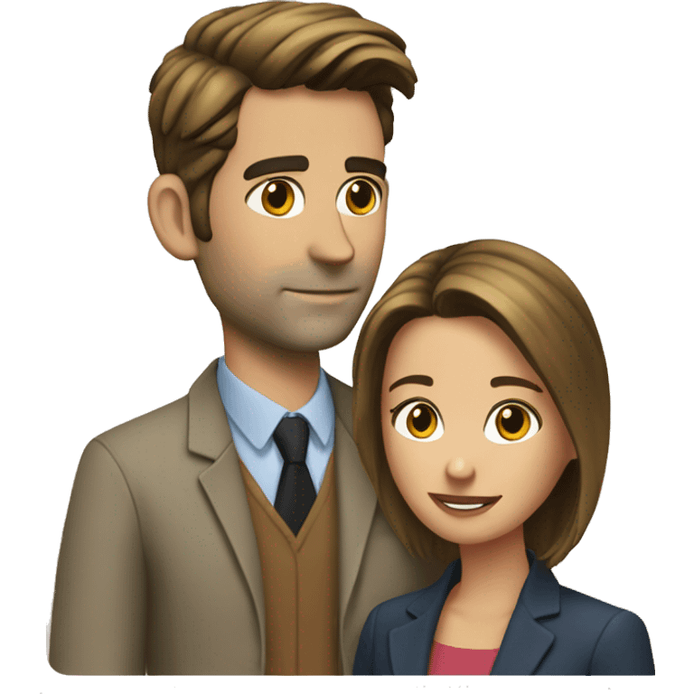 Rachel and Ross we were on a break  emoji