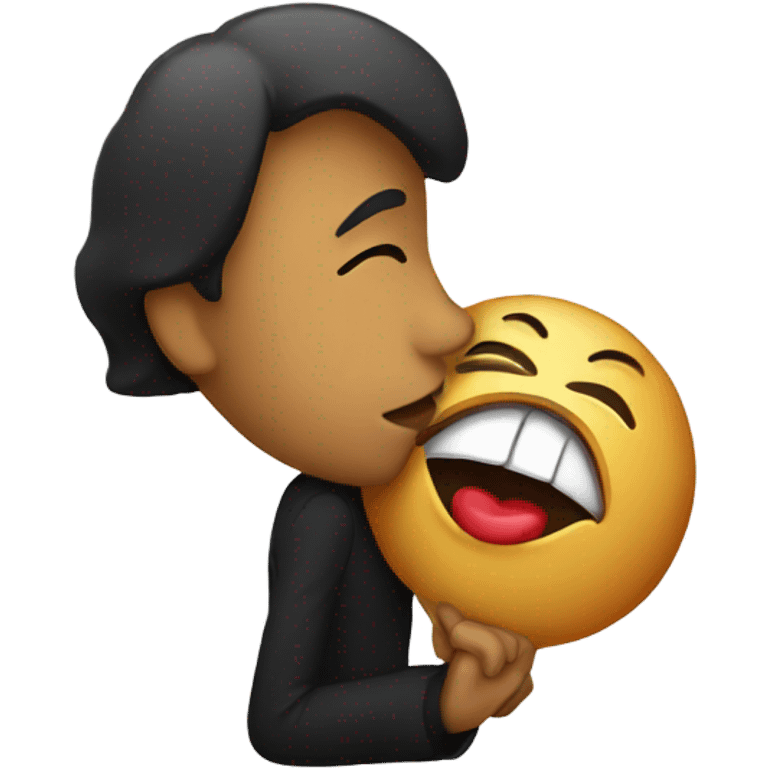 emoji with kiss emoji