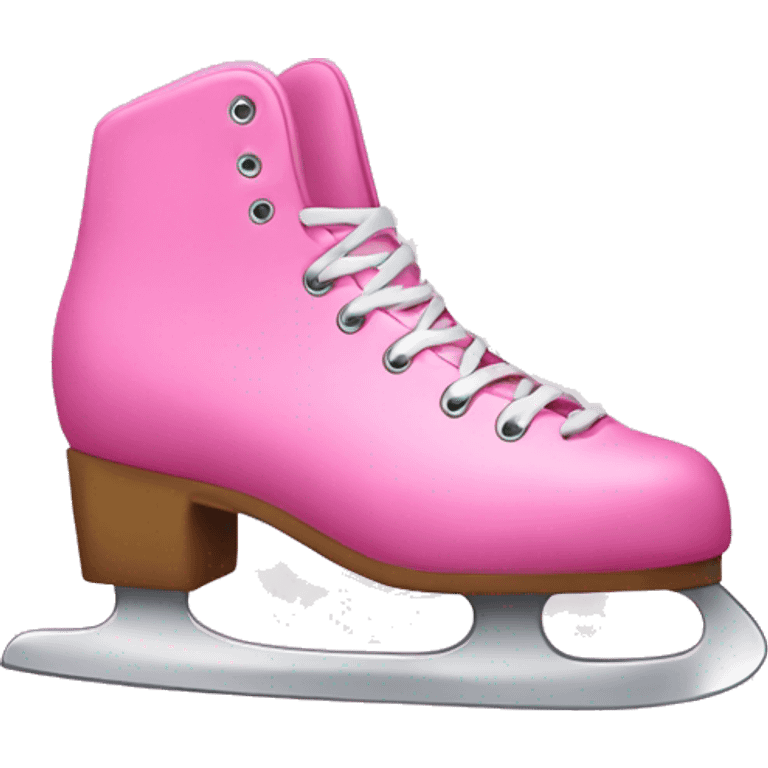  pink ice skates emoji