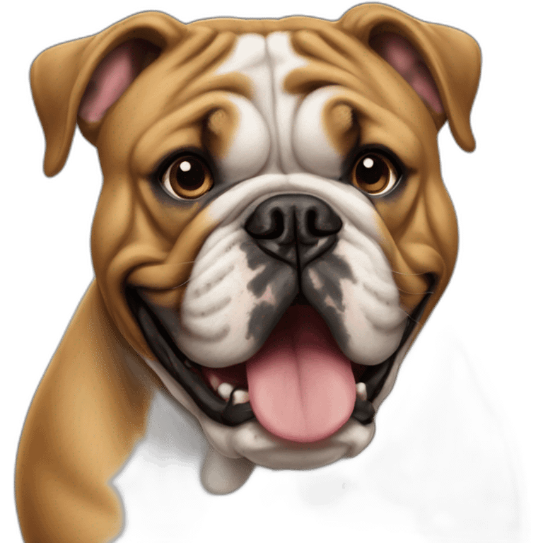 bulldog anglais emoji