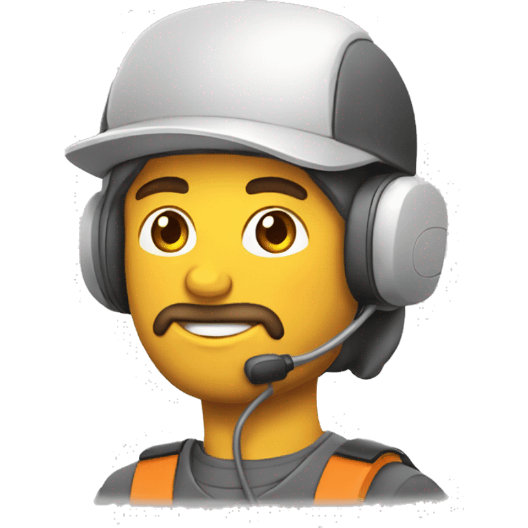 Técnico de computadora con gorra  emoji