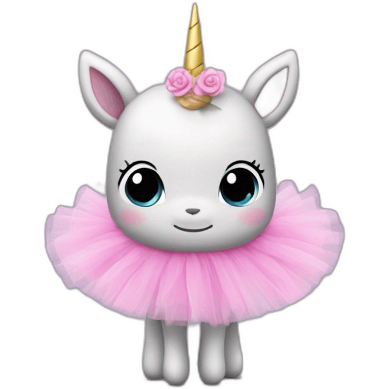 LICORNE EN TUTU emoji