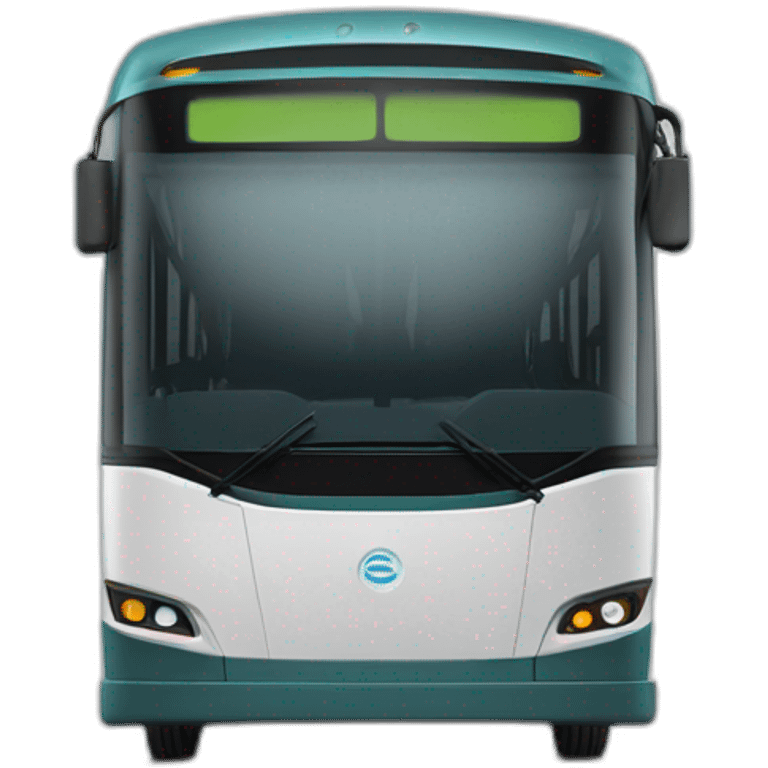 new electric bus emoji