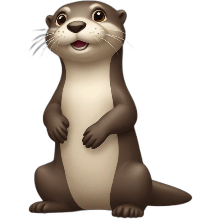 otter playing emoji