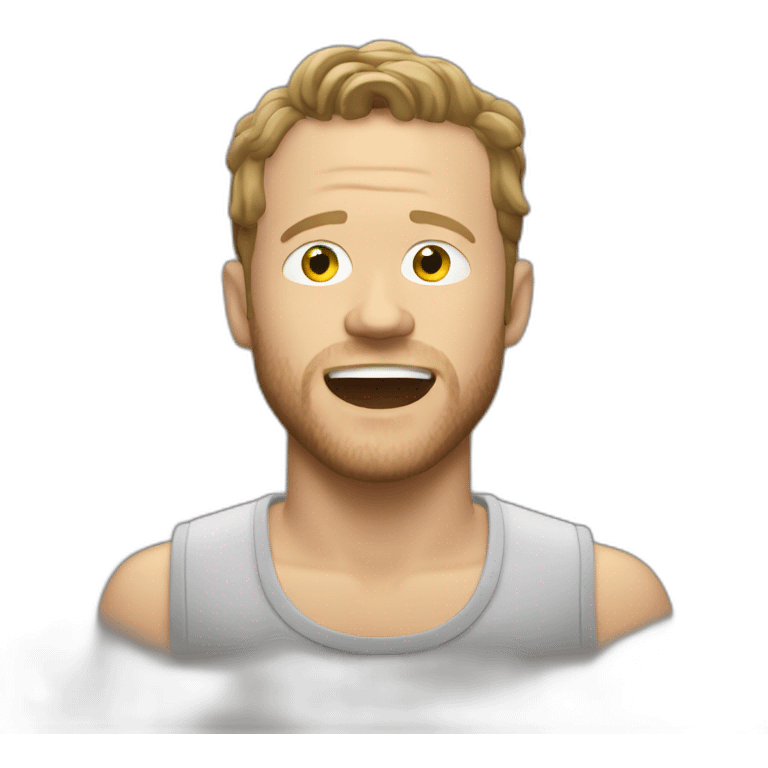 Dan reynolds qui boit un coca emoji