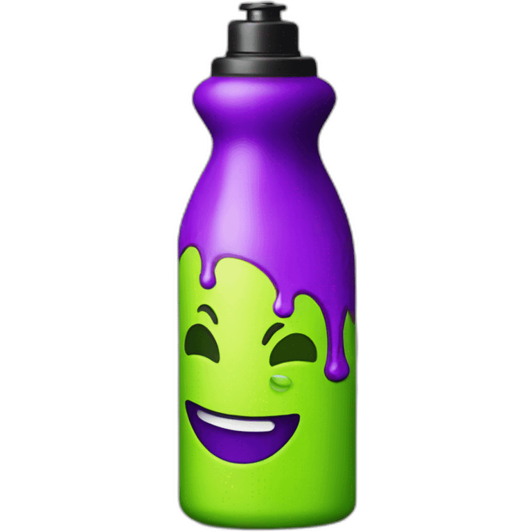 lemon-green-and-purple-neon-spray graffiti bottle emoji