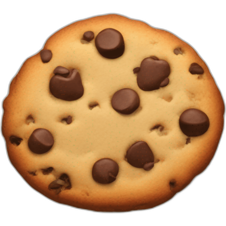 chocolate chip cookie tank emoji