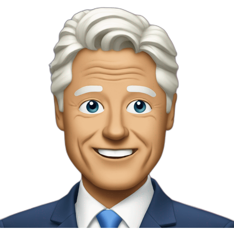 bill clinton trans pride emoji