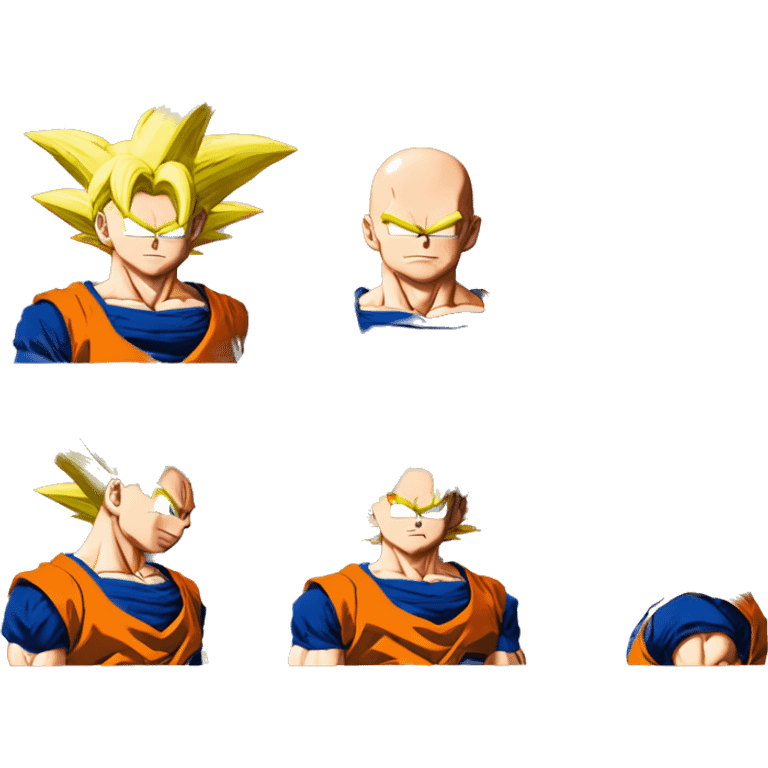 Végéta de dragon ball z emoji