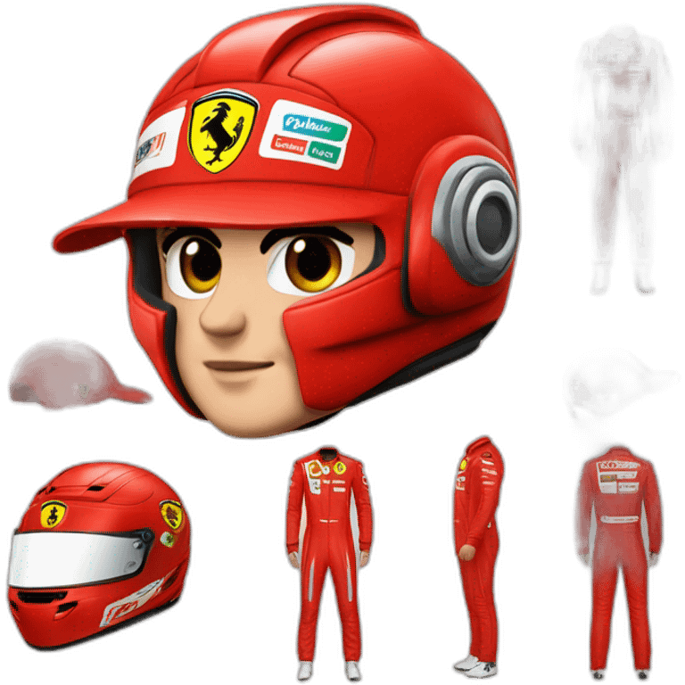 charles-leclerc-scuderia-ferrari-f1-pilot-red-suit emoji