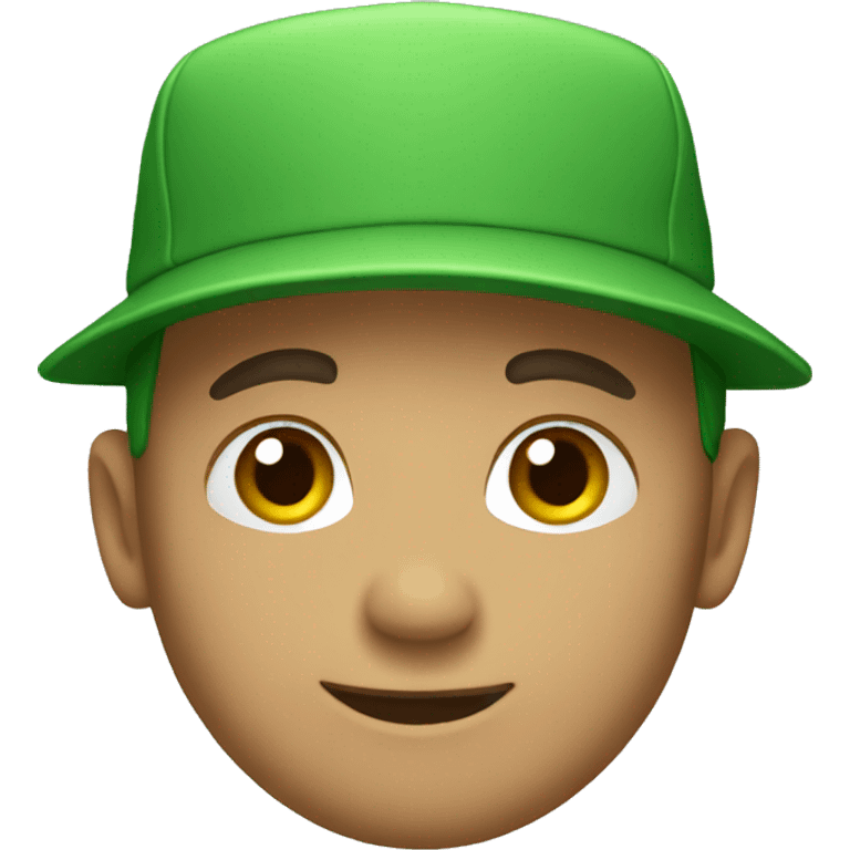 Green cap emoji