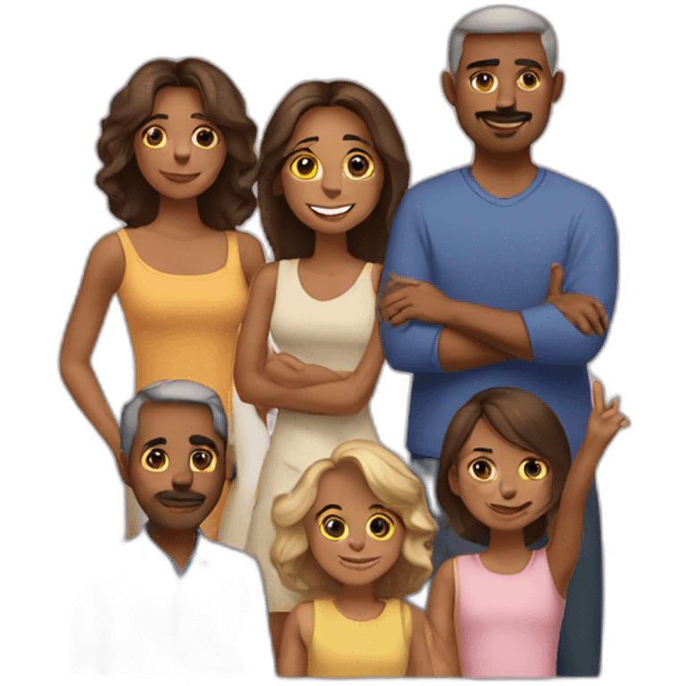 Famille emoji