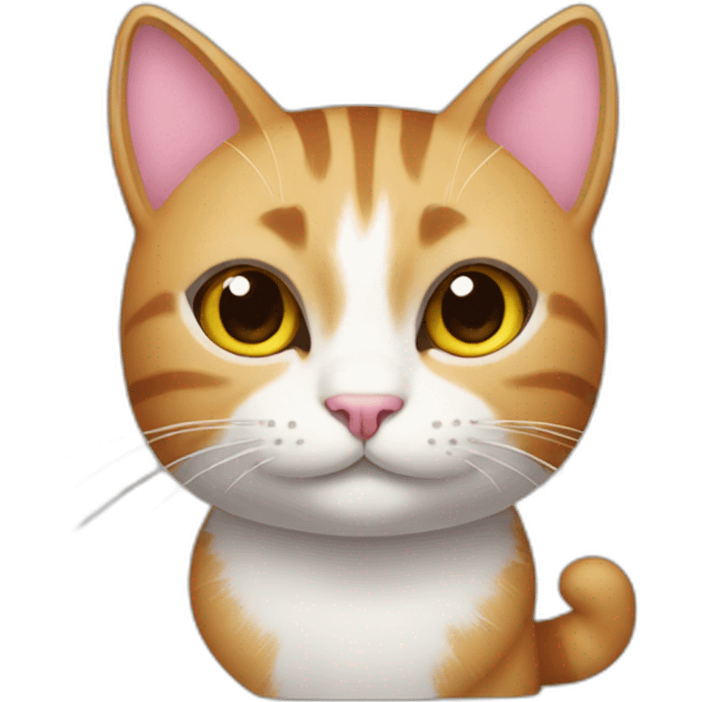 cat from gift box emoji