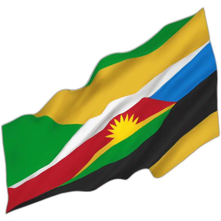 Kurdistan, Flagge emoji