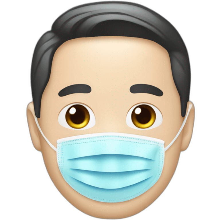 jinping xi in a Medical masks emoji