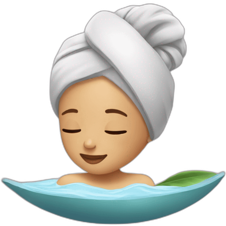 Spa relax emoji