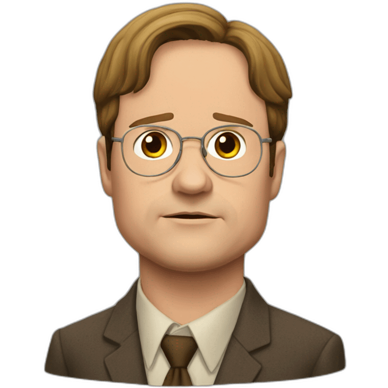 Dwight schrute emoji