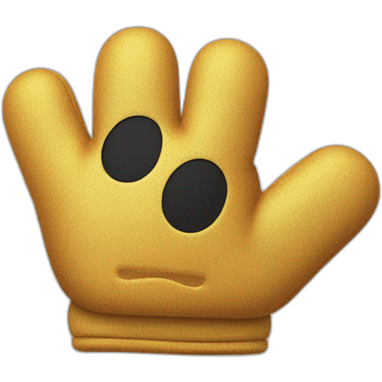 mickey mouse glove emoji