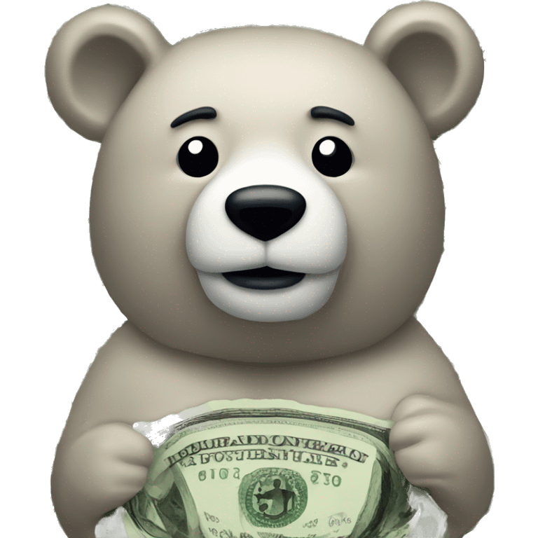 money bear emoji