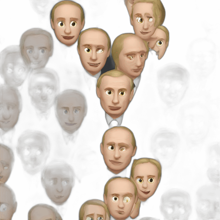 creepy putin emoji