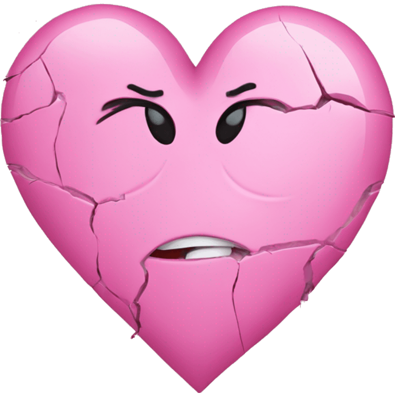 Heart pink broken  emoji