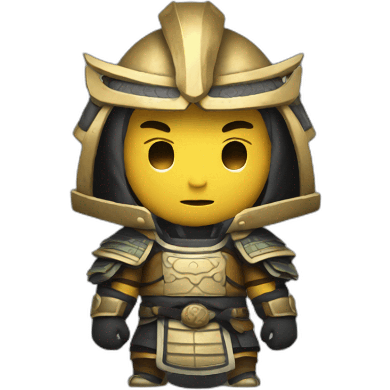 hideyoshi in warrior suit emoji