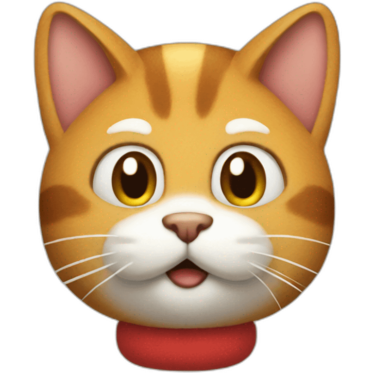 Mario cat emoji