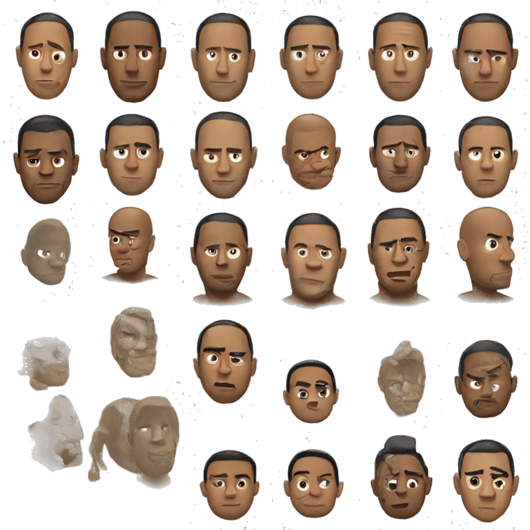 The rock emoji