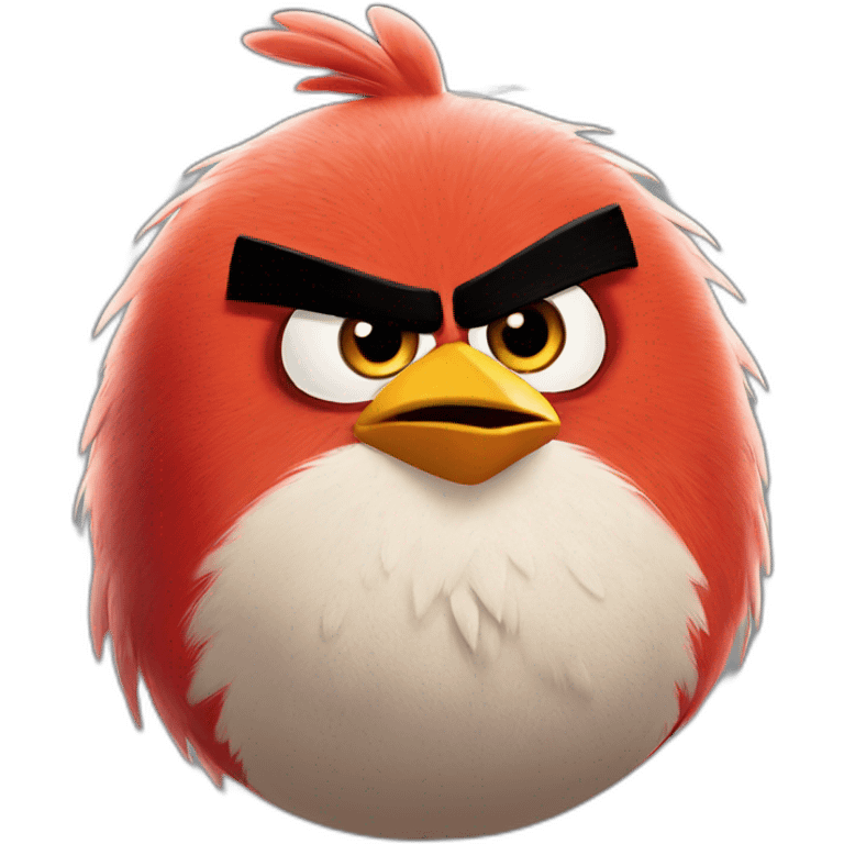 Angry birds chuck emoji