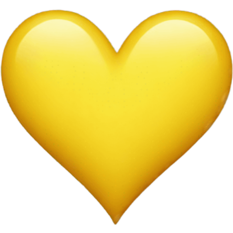 yellow heart  emoji