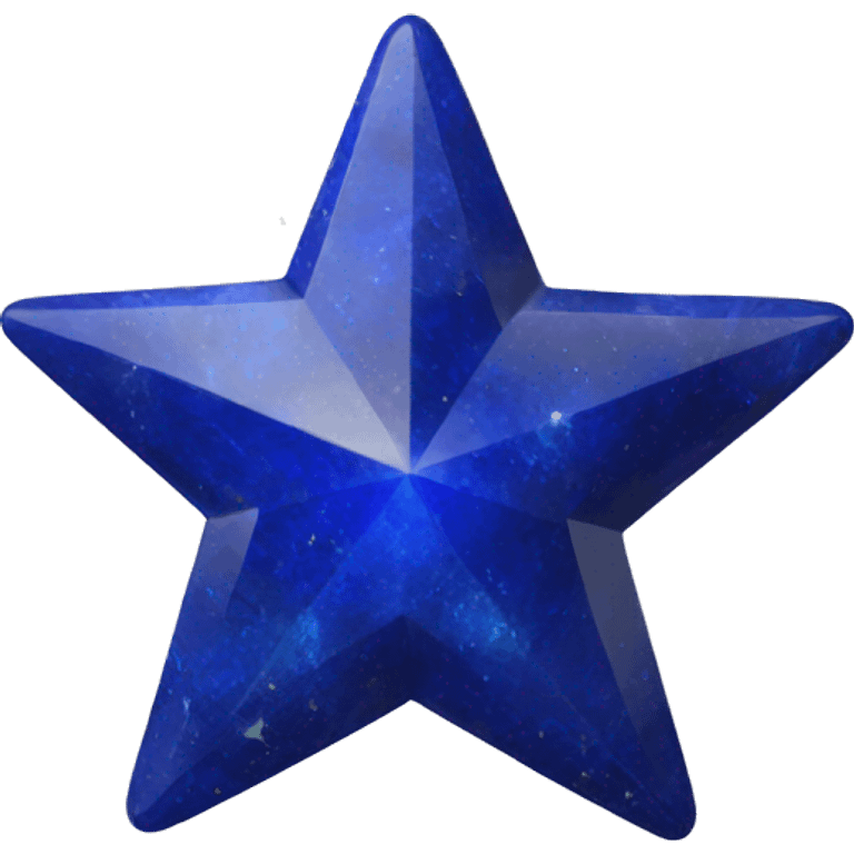 One Lapis lazuli star emoji