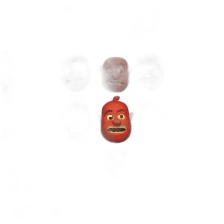 Red shrek emoji