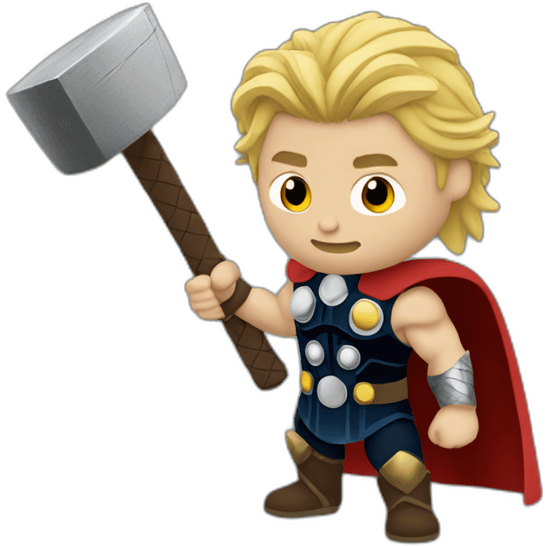 thor with hammer emoji