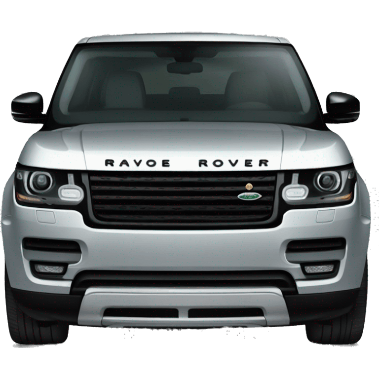 Black Range Rover emoji