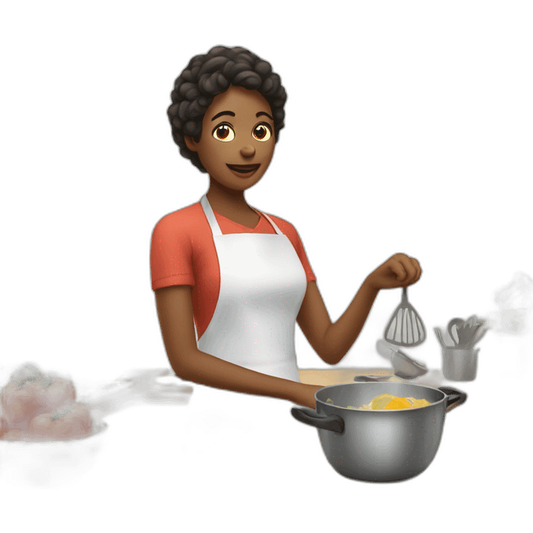 Women in Kitchen emoji